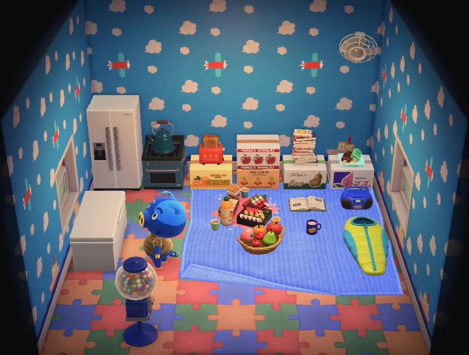 Hugh's house interior
