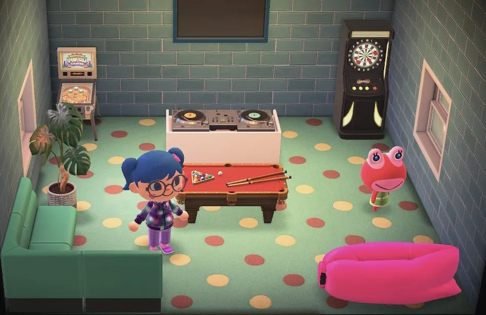 Puddles's house interior