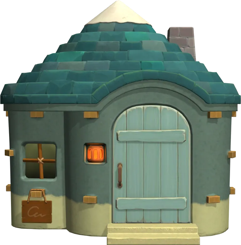 Bertha's house exterior