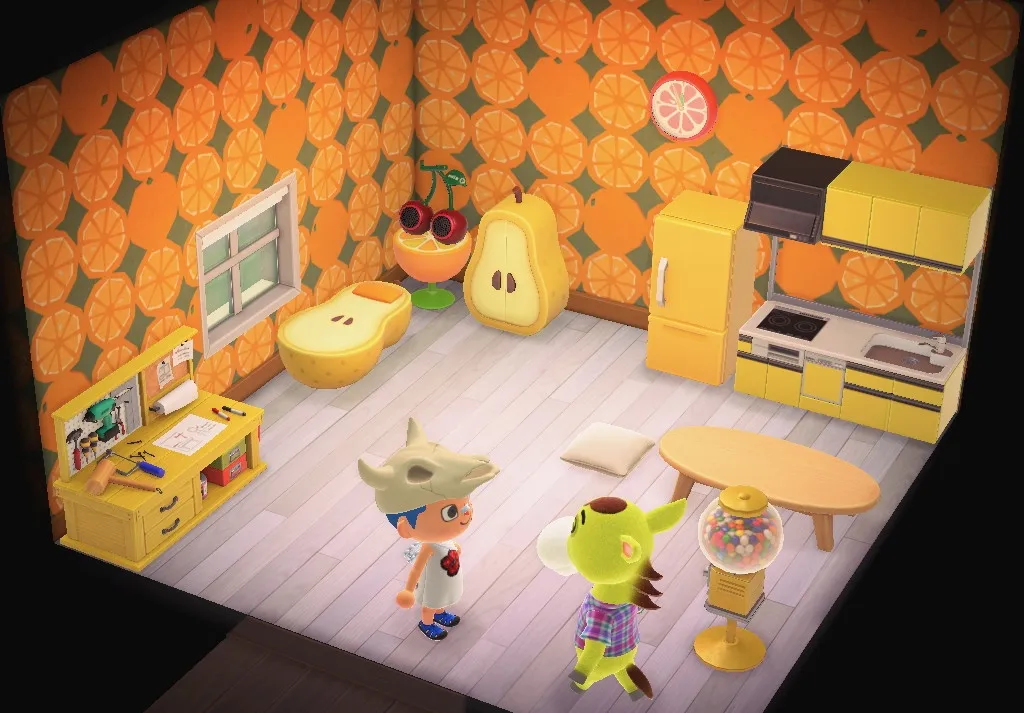 Clyde's house interior