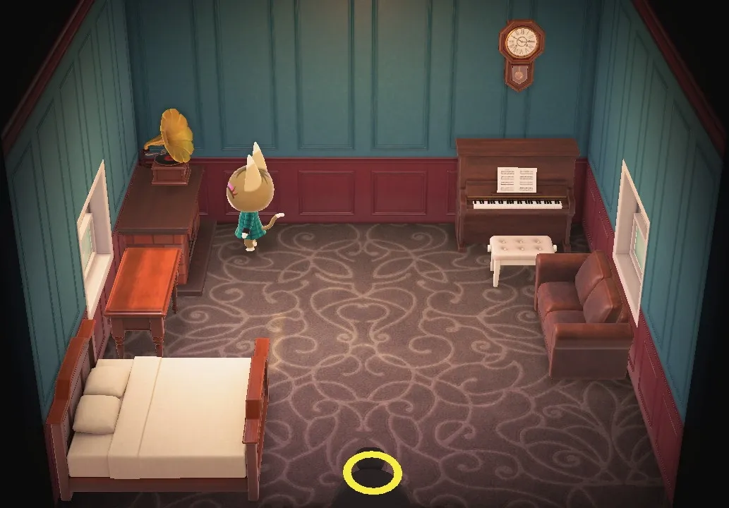 Kitty's house interior