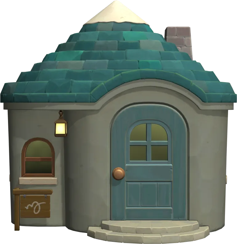 Monty's house exterior