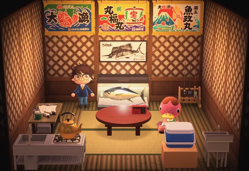Freckles's house interior