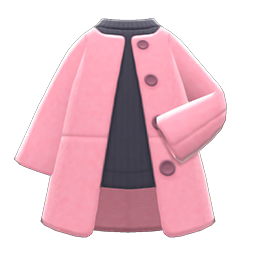 Collarless Coat