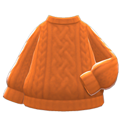 Aran-Knit Sweater