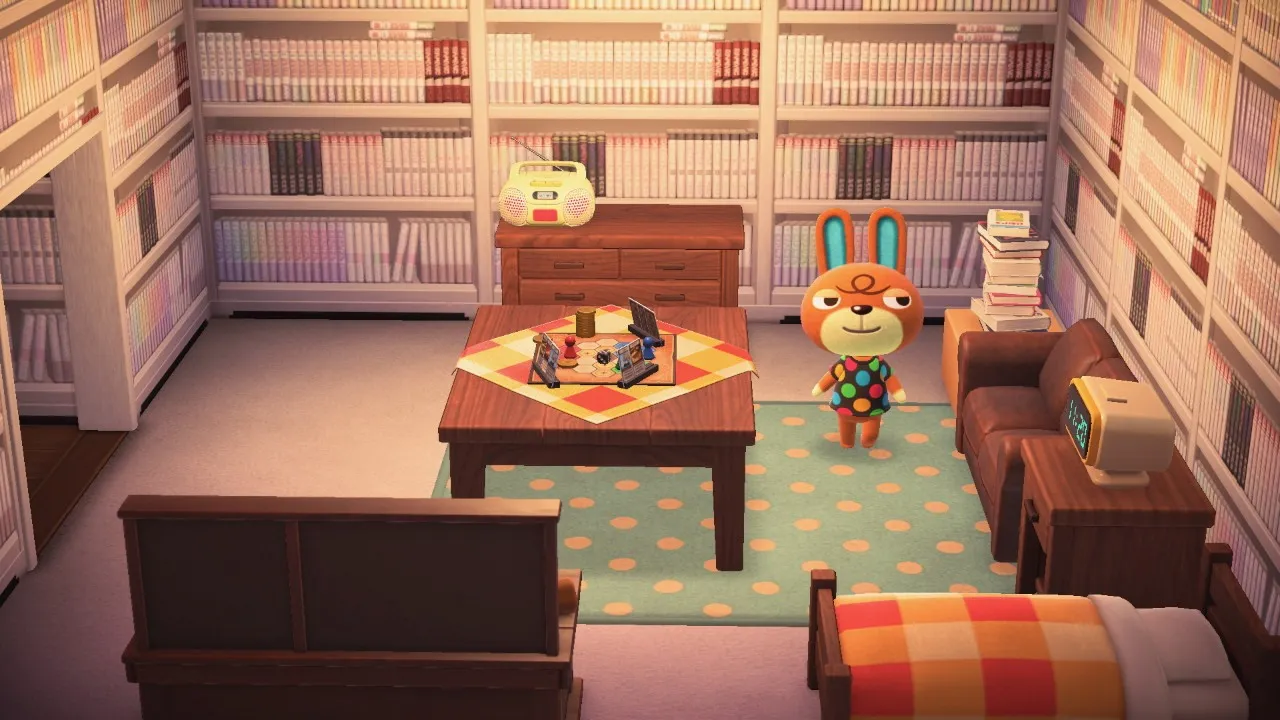 Claude's house interior