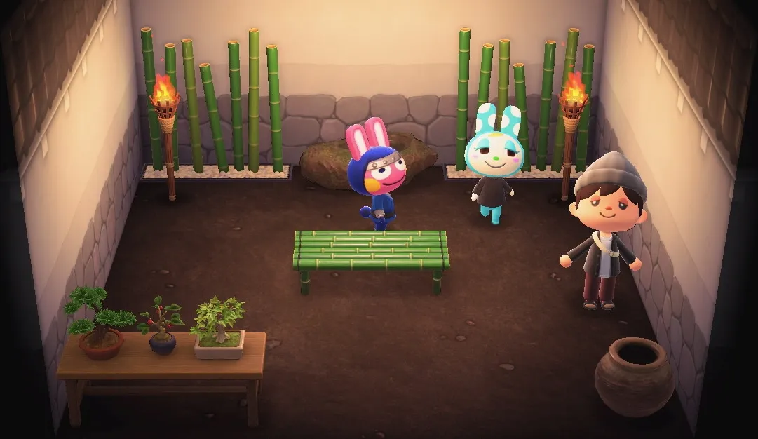 Snake's house interior