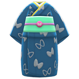 Butterfly Visiting Kimono