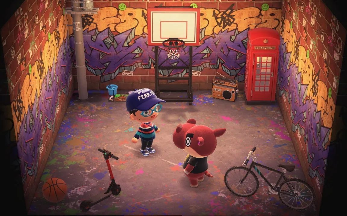 Biff's house interior