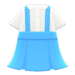 Skirt with Suspenders