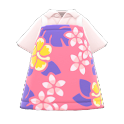 Hawaiian-Print Apron