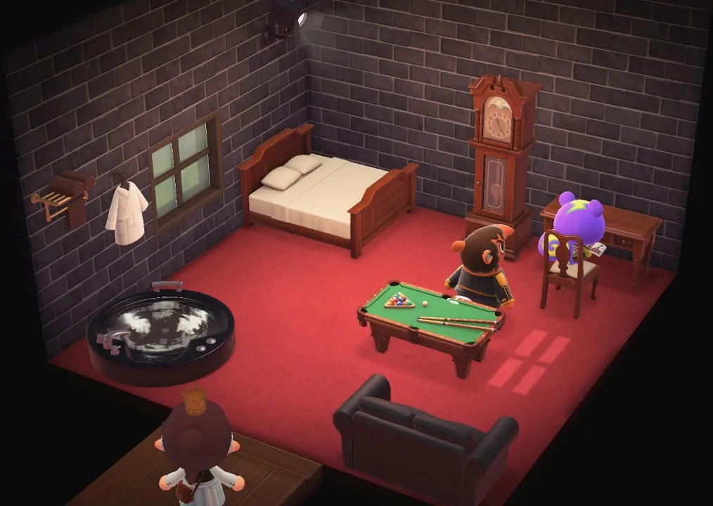 Olaf's house interior