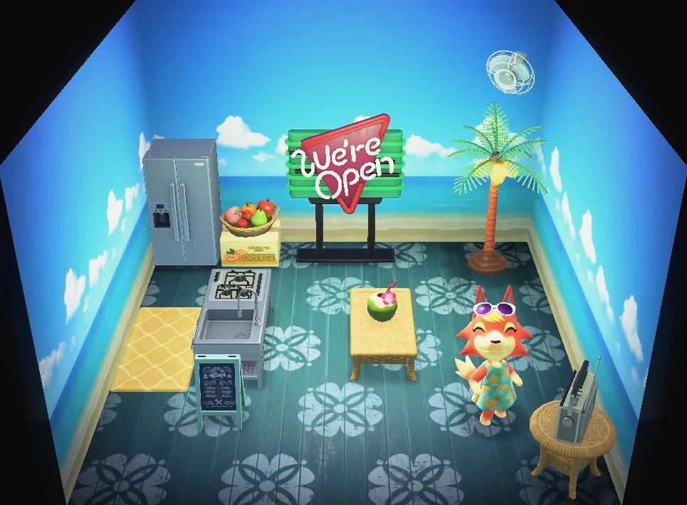 Audie's house interior