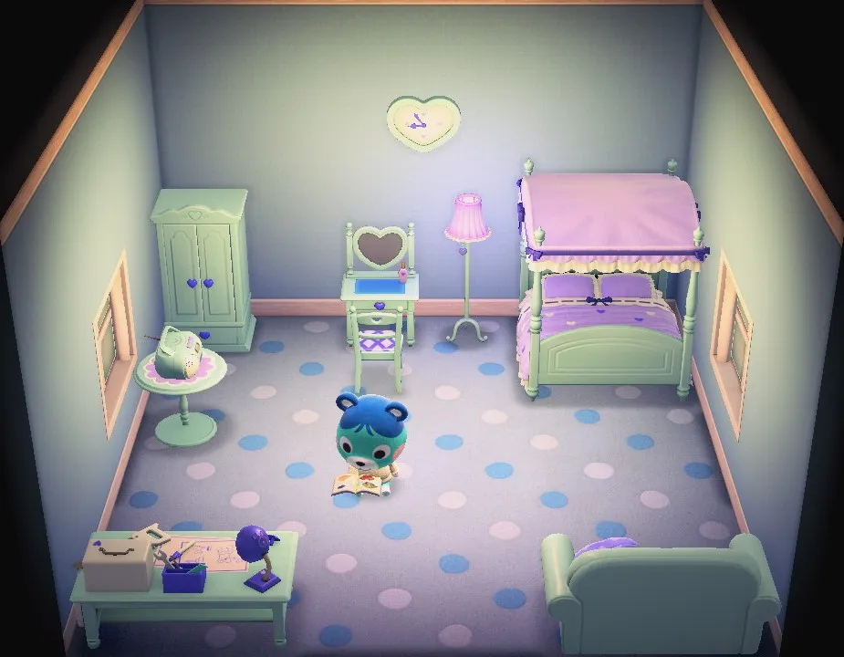 Bluebear's house interior