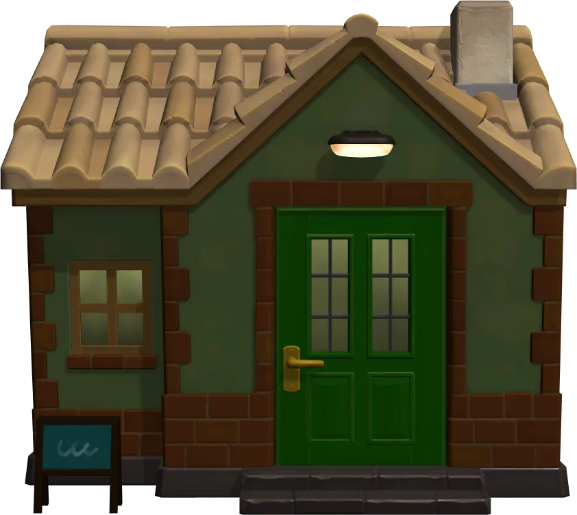 Gruff's house exterior