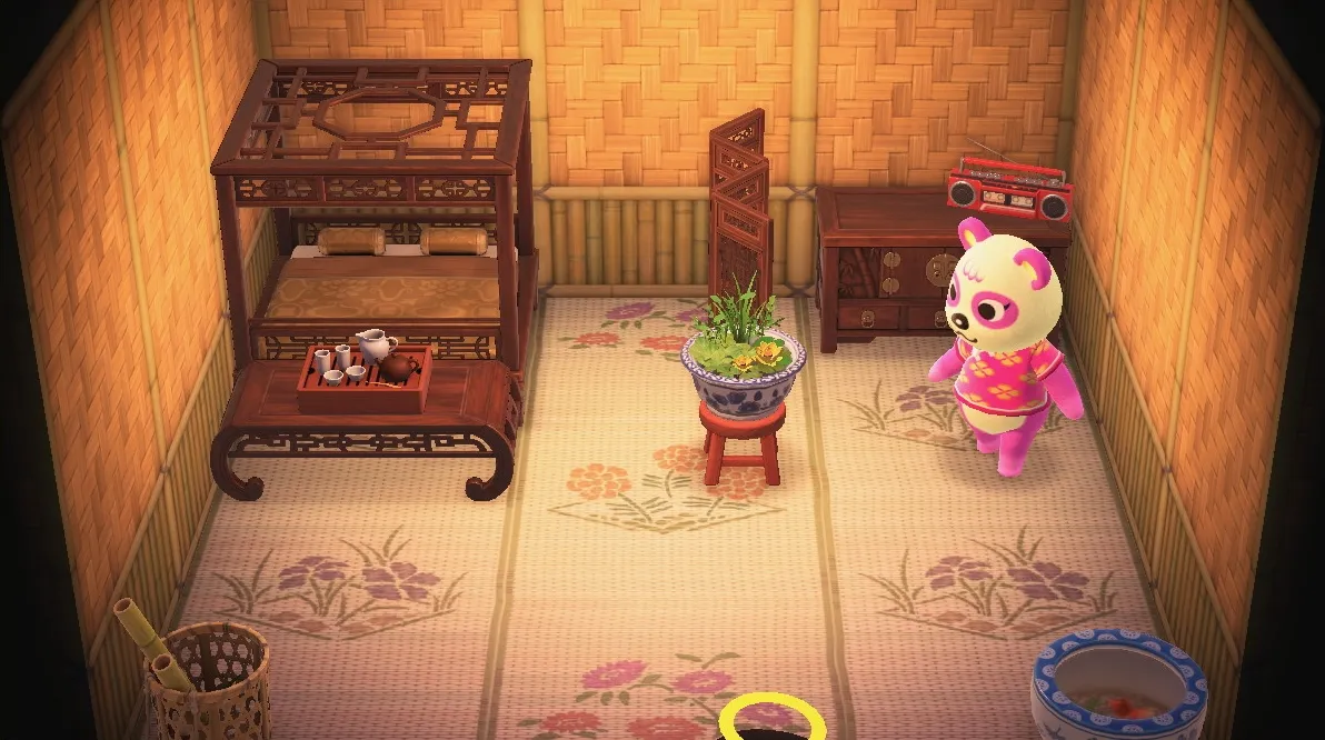 Pinky's house interior