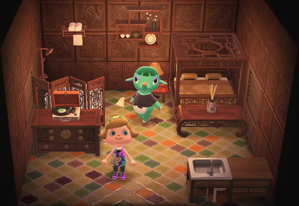Opal's house interior