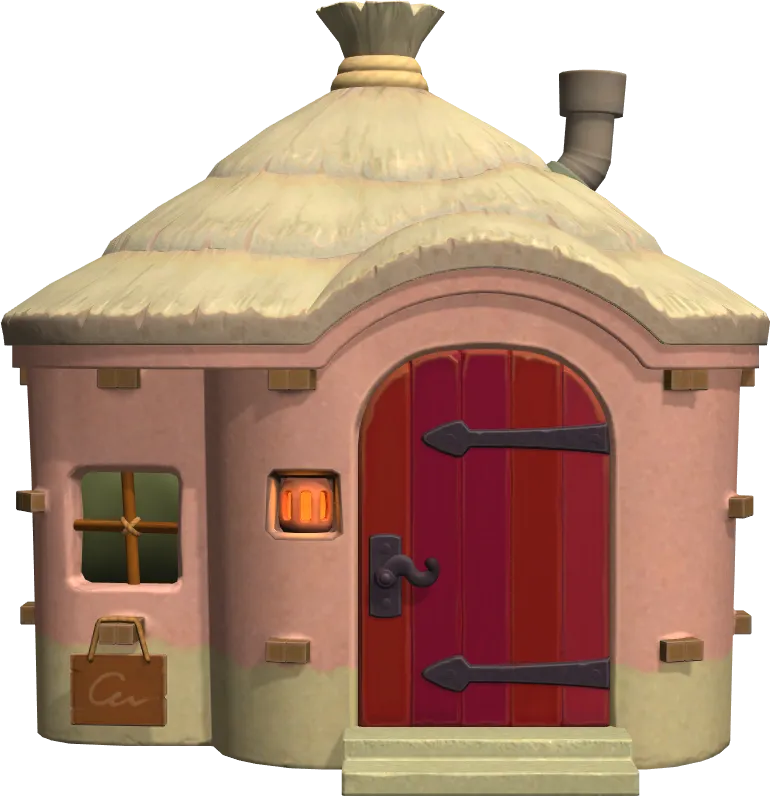 Puddles's house exterior