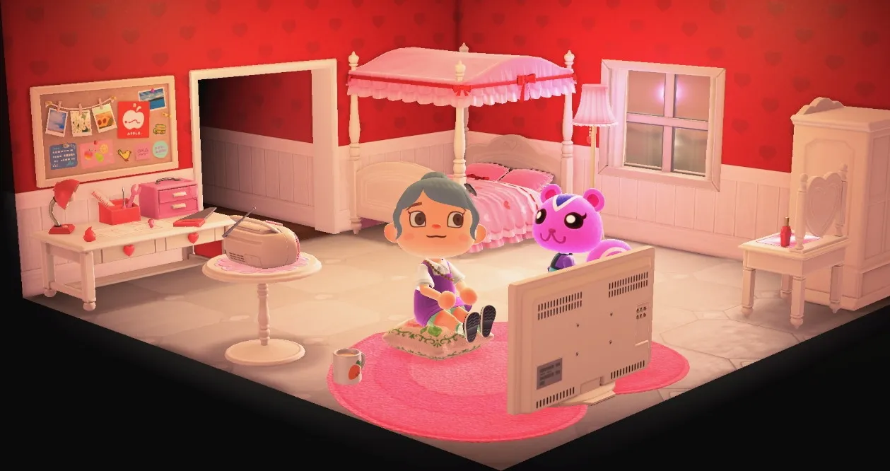 Peanut's house interior