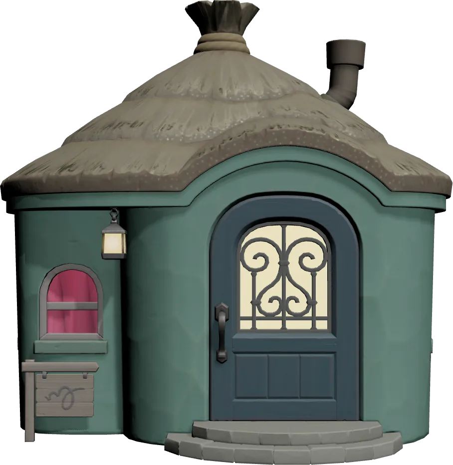 Ione's house exterior
