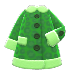 Animal-Print Coat