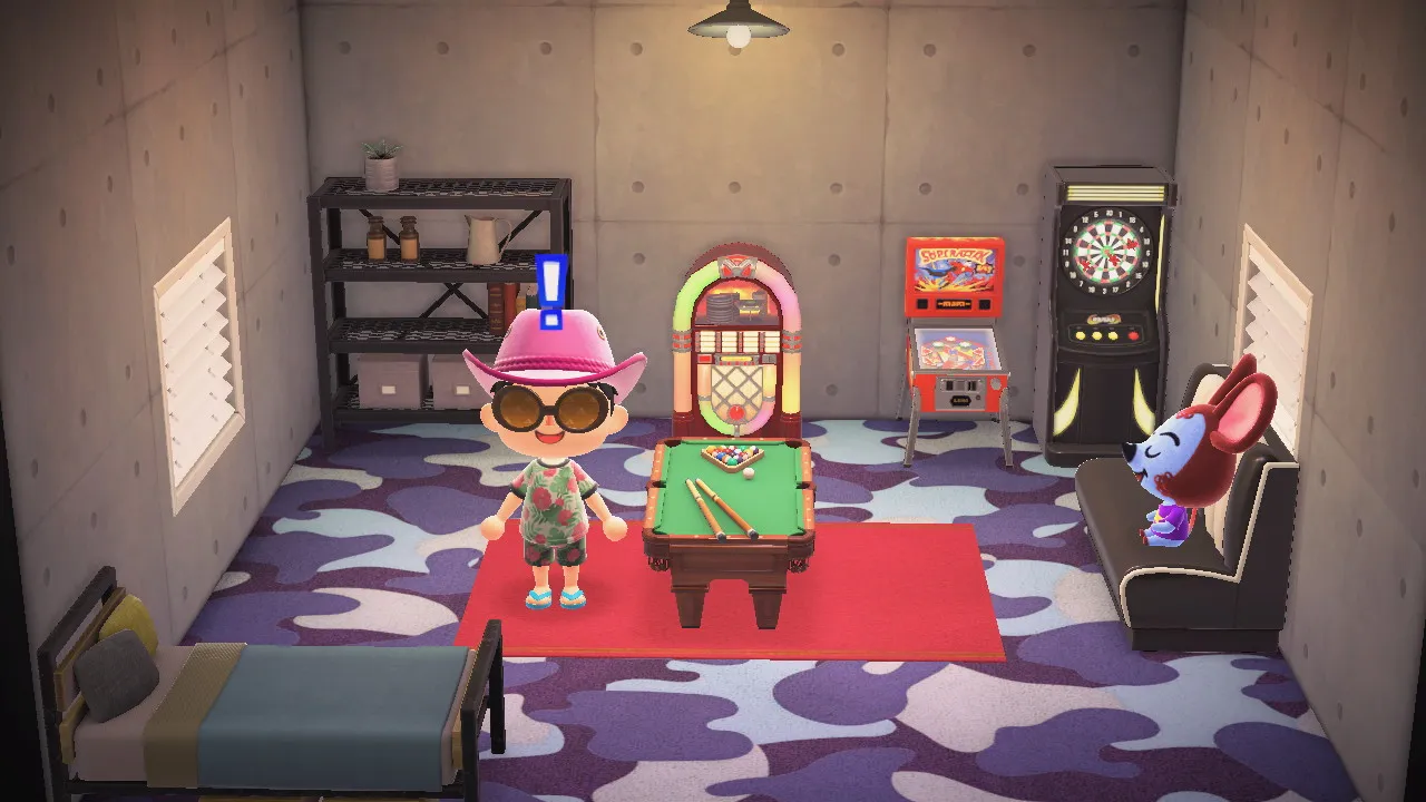 Moose's house interior