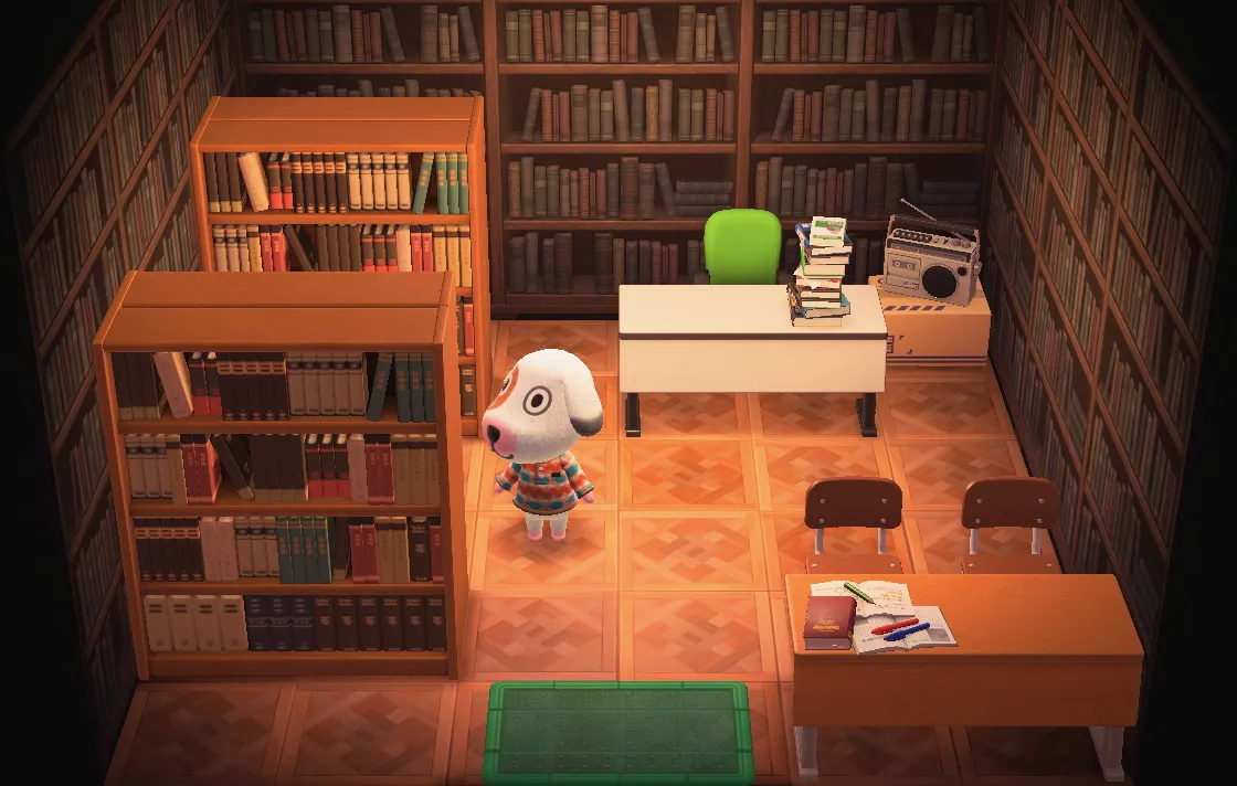 Bones's house interior