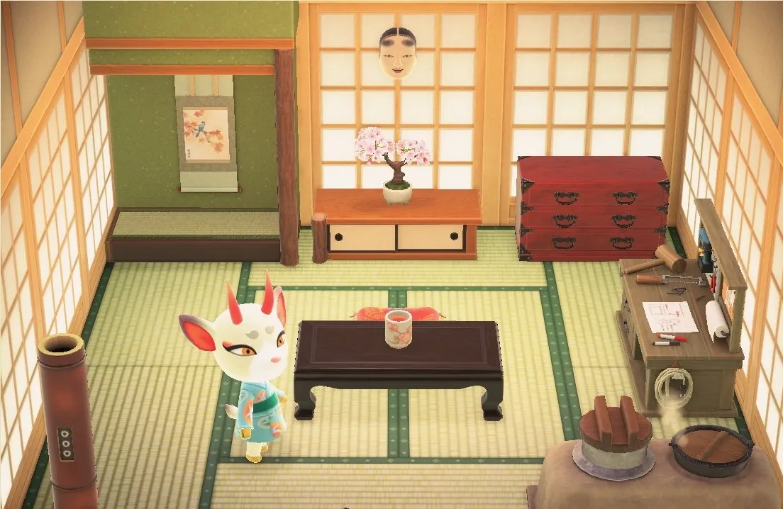 Shino's house interior