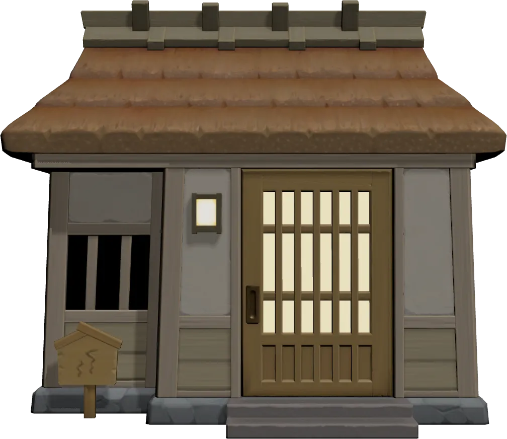 Shino's house exterior
