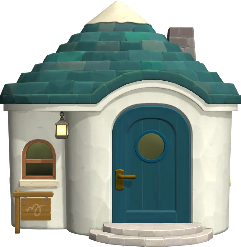 Pango's house exterior