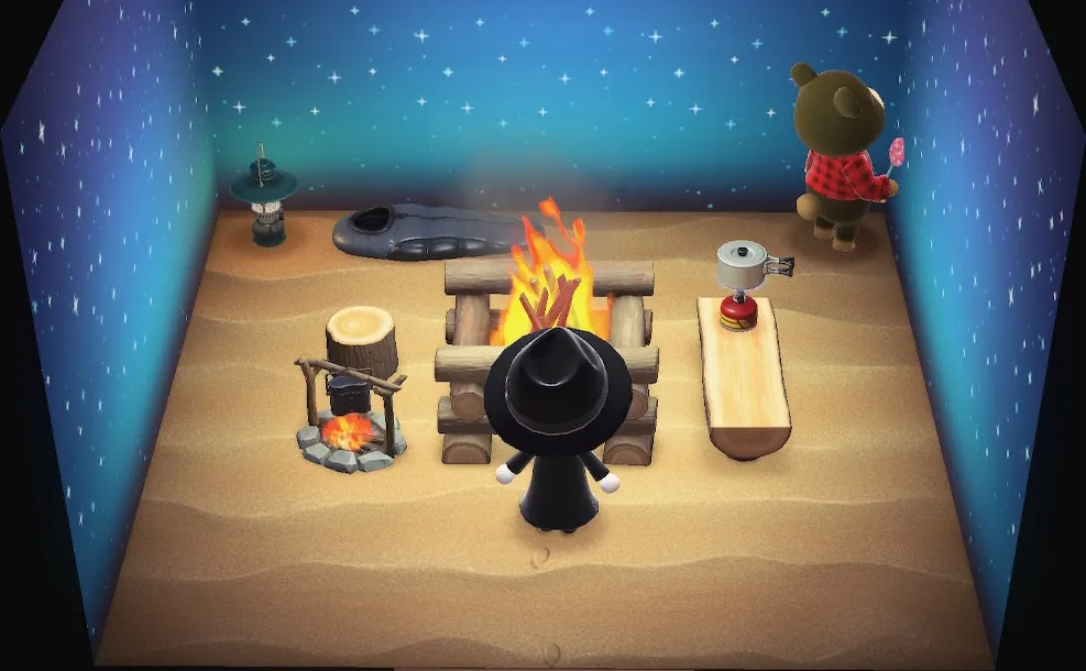 Grizzly's house interior