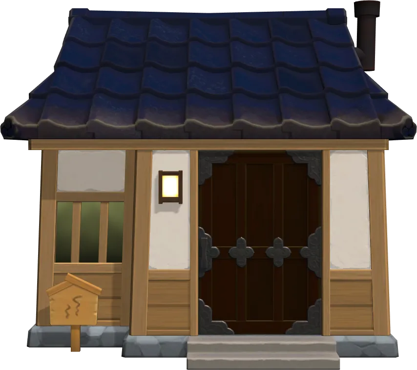 Greta's house exterior