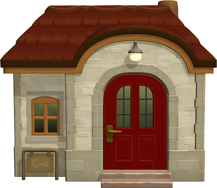 Pecan's house exterior
