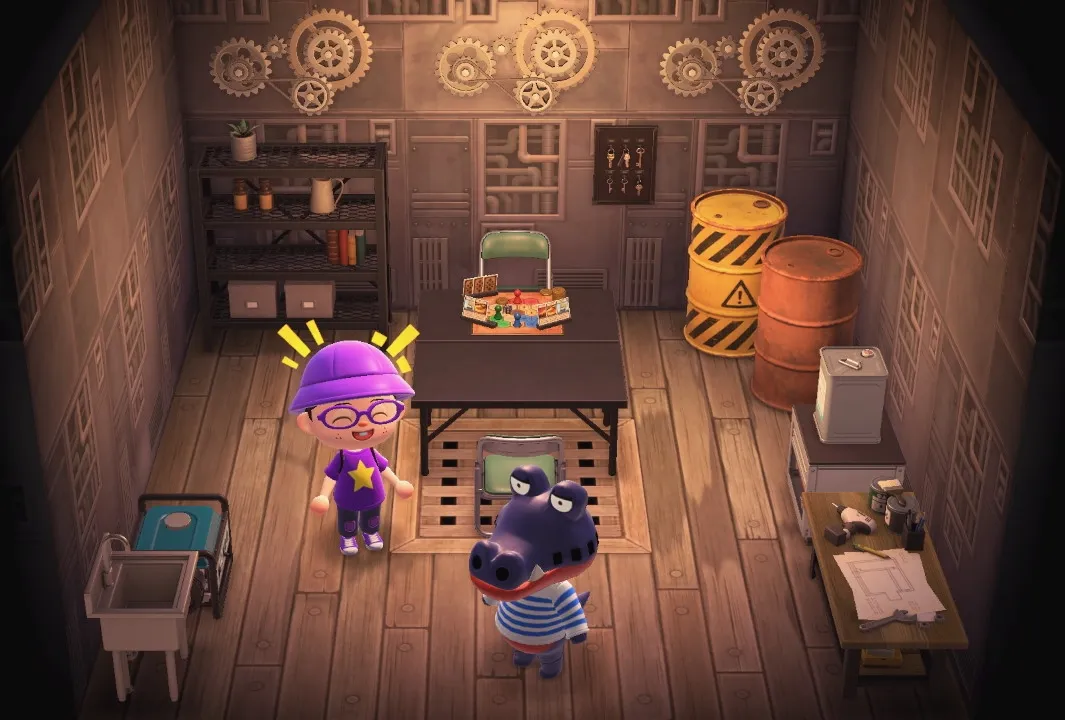 Del's house interior