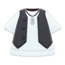 Gilet and Shirt