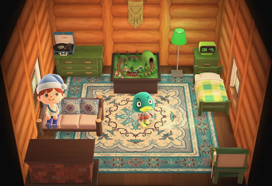 Drake's house interior