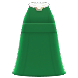 Full-Length Dress with Pearls