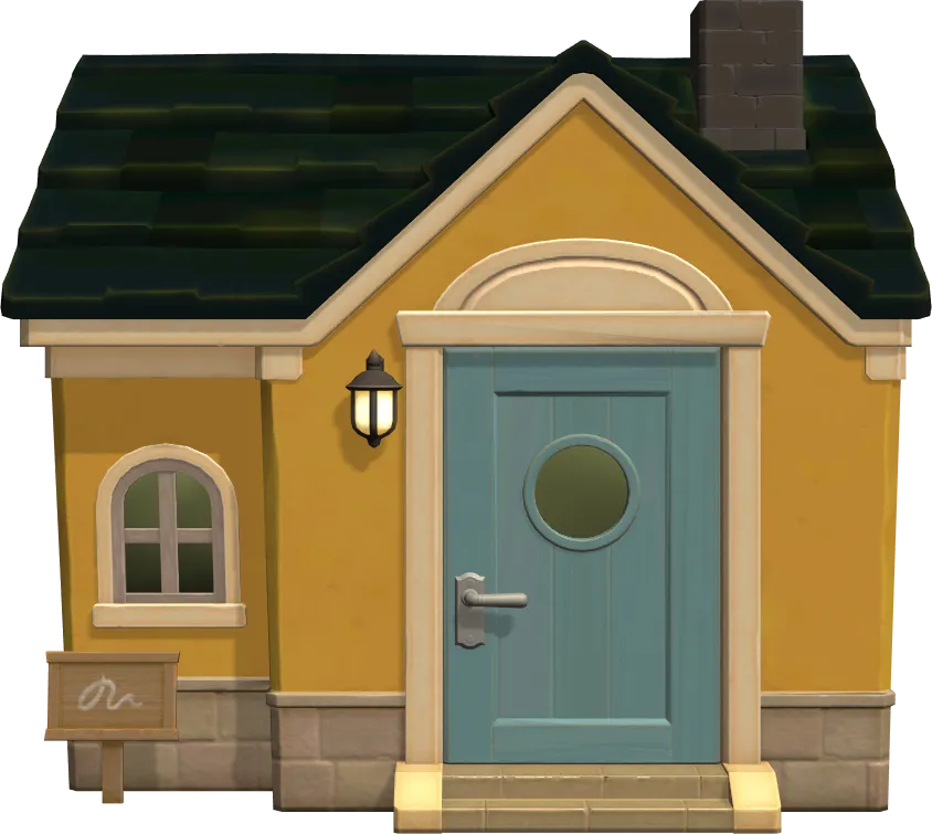 Cube's house exterior