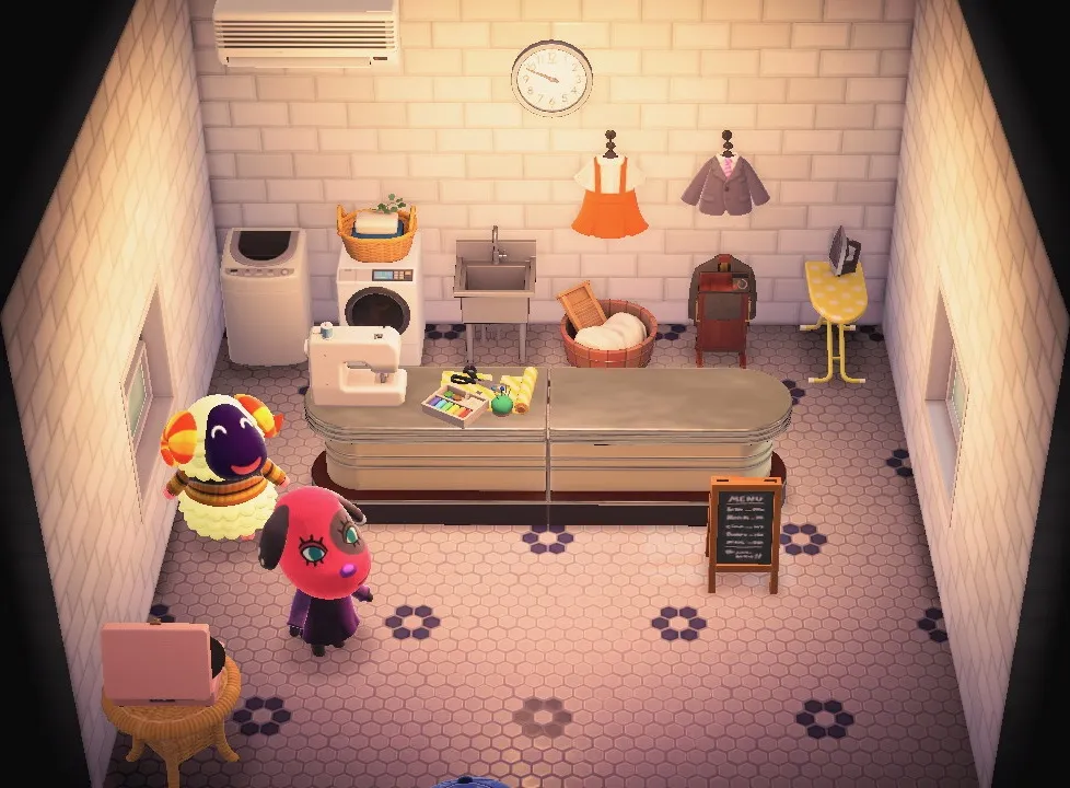 Vesta's house interior
