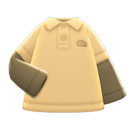 Layered Polo Shirt