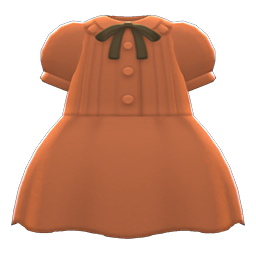 Pintuck-Pleated Dress