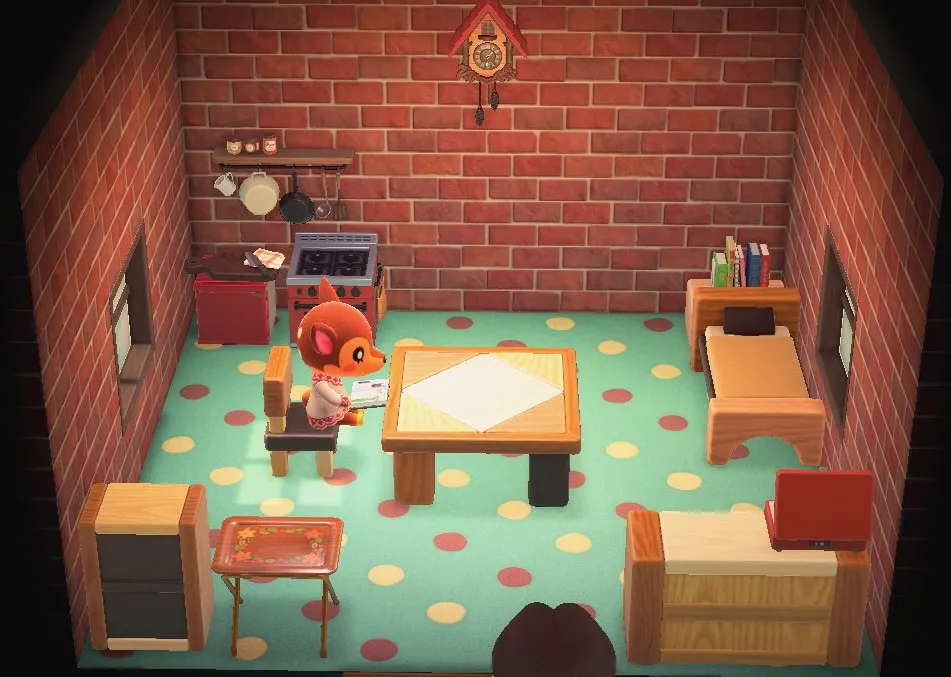Fauna's house interior