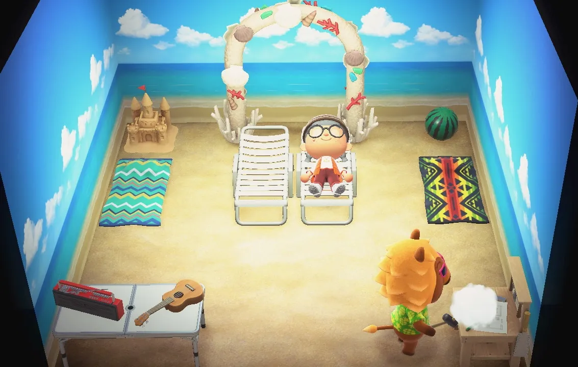 Bud's house interior