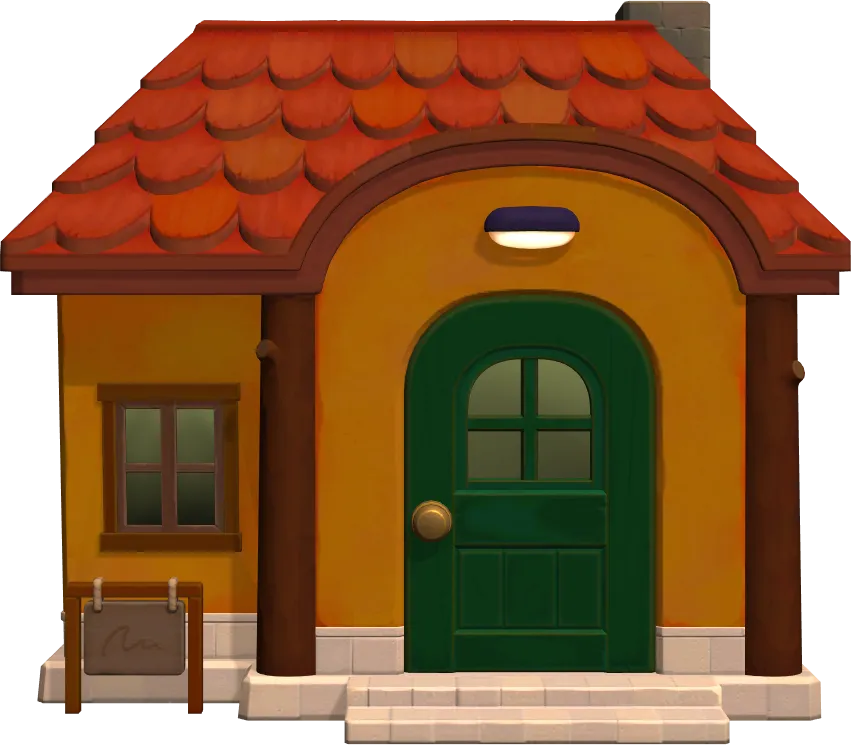 Kiki's house exterior