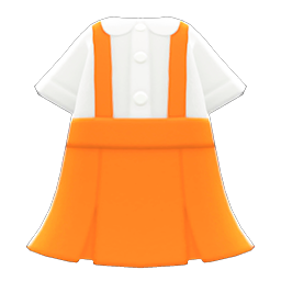 Skirt with Suspenders