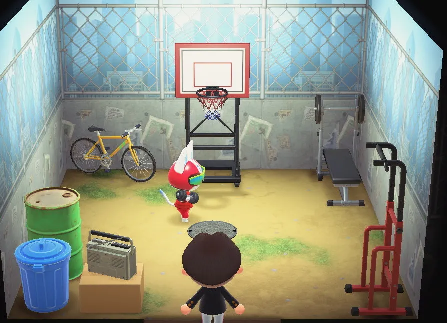 Kid Cat's house interior
