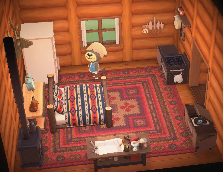 Shep's house interior