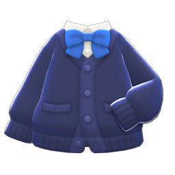 Cardigan School Uniform Top