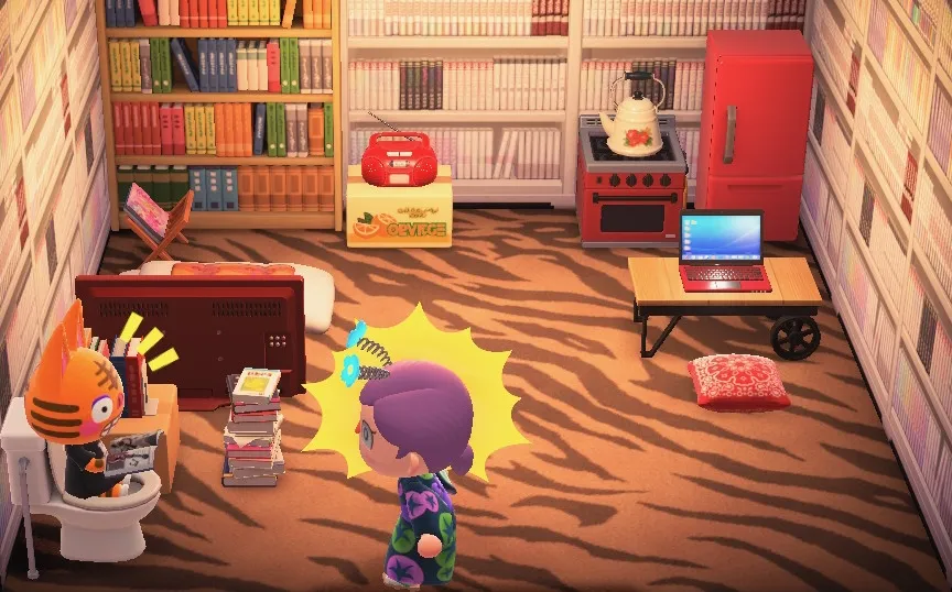 Tabby's house interior
