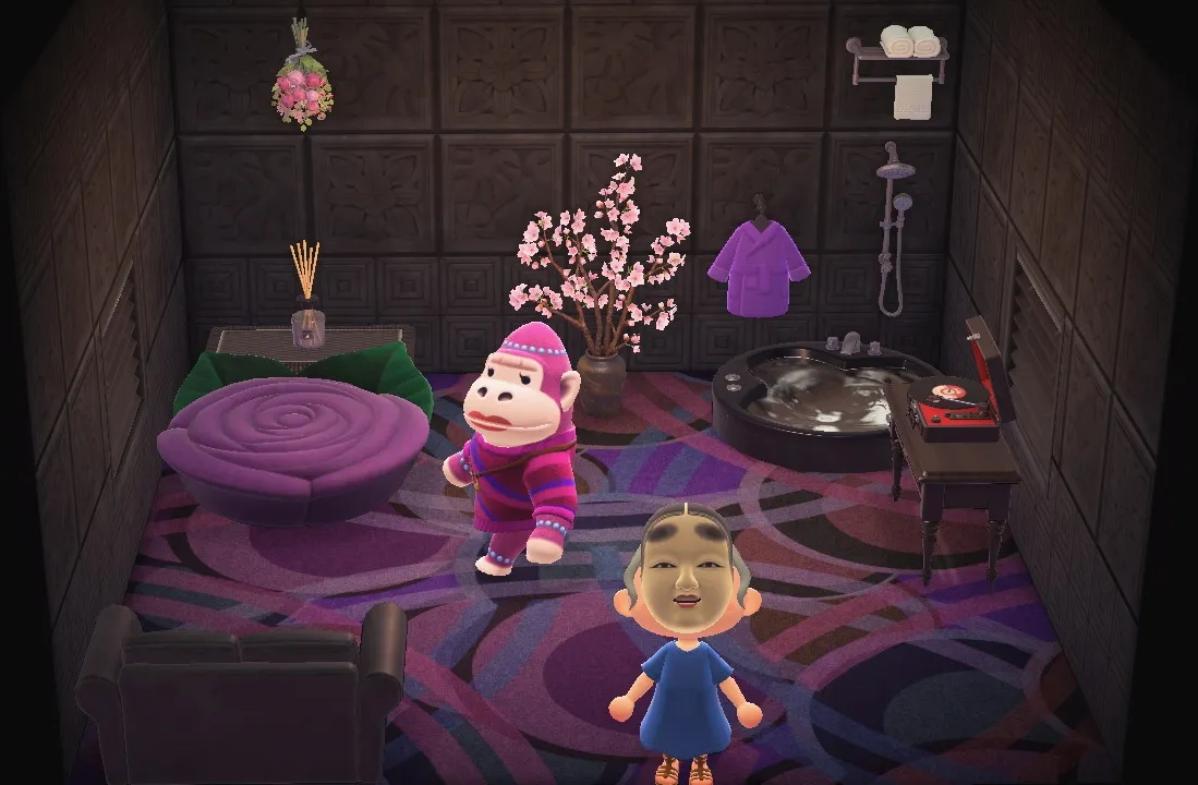 Violet's house interior